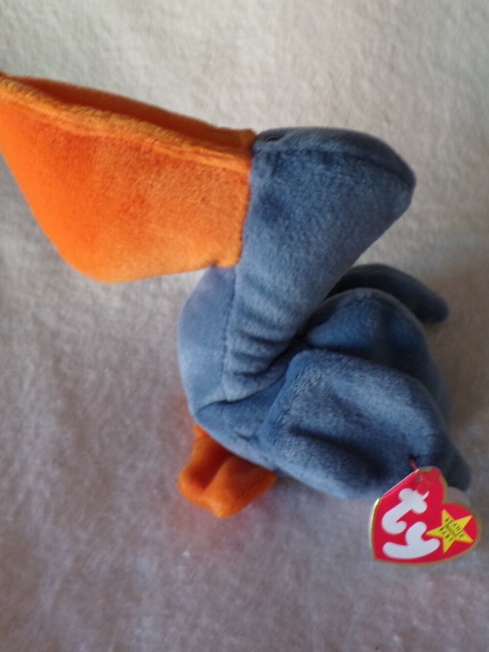 TY BEANIE BABY SCOOP THE PELICAN 1996 W/TAG RARE RETIRED VINTAGE Star